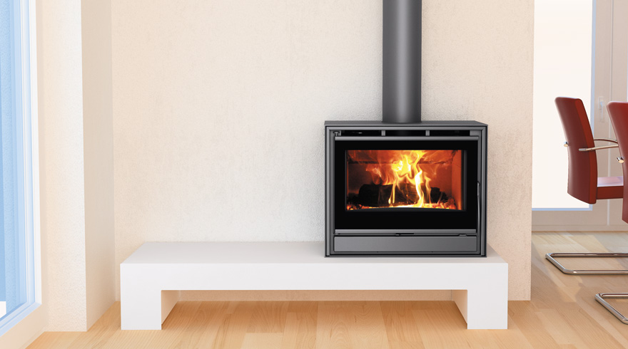 Carbel: chimeneas y estufas de leña Bancada Bench Line Blanca - Carbel